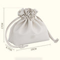 New Model Soft Fashion Polyester Linen Mesh Makeup Bag Case Zipper Custom Logo Printing Durable Luxury Makeup Bag