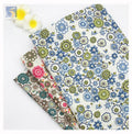 Tana Floral Pigment Print Fabric Lawn Cotton Floral Fabric for Dress Custom 100% Cotton Shirt Poplin Fabric Woven COMBED