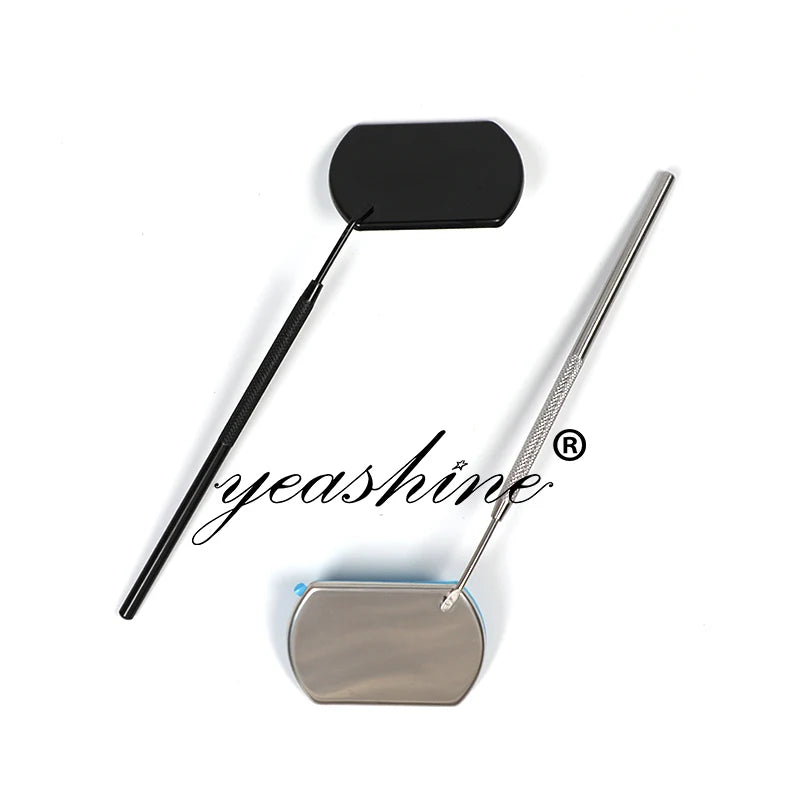 Custom Brand Name Square Shape Mirror Eyelash Extension Mirror Wholesale Stainless Steel Mirror