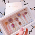 Hot Sale 7pcs Set Rhinestone Hair Clips Fashion Pearl Crystal Hairgrip Accessories for Women