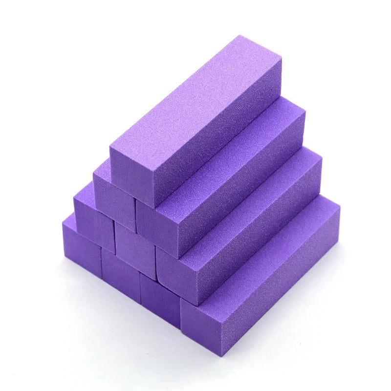 Nail Buffing Sanding Files Block Colorful Pedicure Professional Mini Tools for Manicure Lime Gel Files for Nails Small Buffers