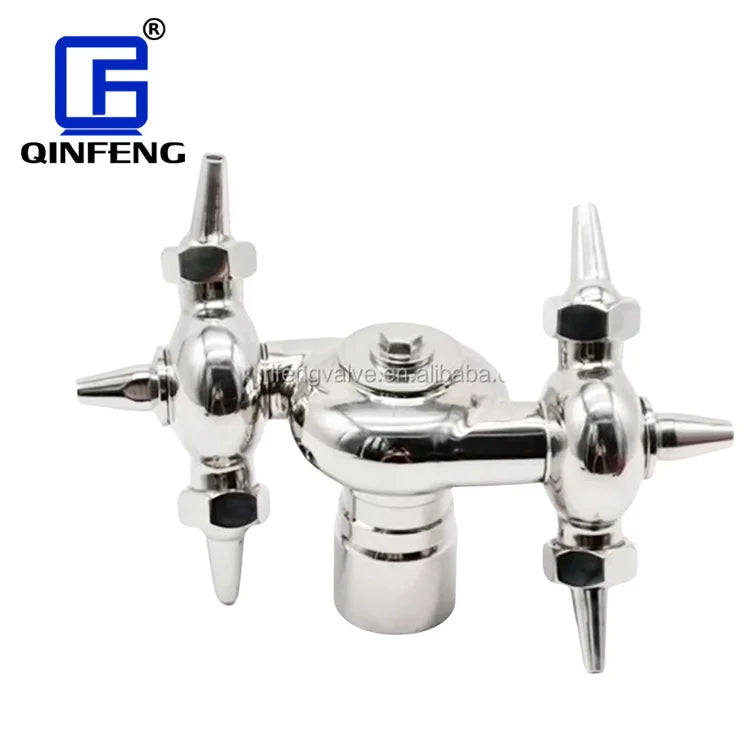 Stainless Steel Sanitary Mirror Polish Tank Cleaning Nozzle Tri-Clamp 360 Degree Cleaning Rotary Spray Ball