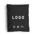 Custom Logo EN 15343 Recycled Biodegradable Polymailer Postal Courier Poly Mailer GRS PE Mailing Bags Printed Surface Treatment