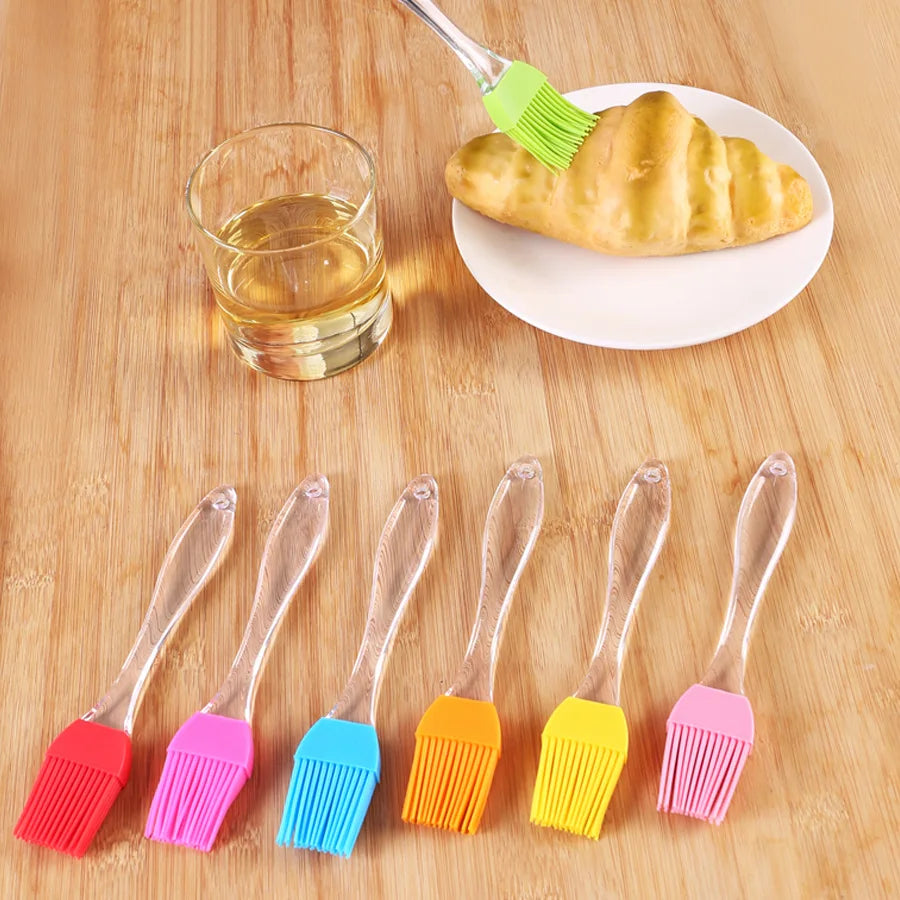 Snowboy Kitchen Baking Pastry Tools Heat-Resistant BBQ Silicone Pastry Brush Basting Function Food Grade Eco-Friendly Non-Stick