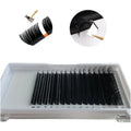 0.02mm Russian Volume Eyelash Extension 6-25mm Lash Trays c d Fluffy Cashmere Matte Black Soft Long Individual Eyelash Supplies