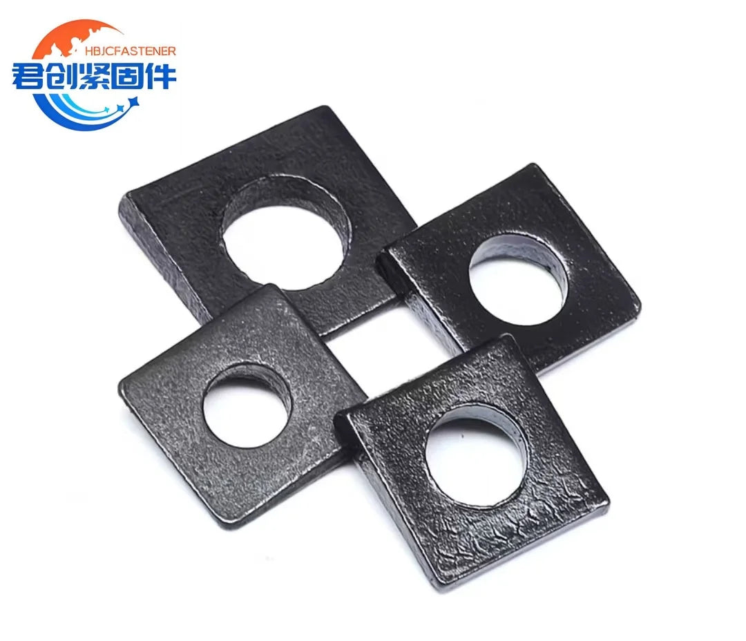 Carbon Steel Square-bevel Washers for I-beams (GB/T 852) / Flat Washers / Four-sided Bevel Washers M6-M30