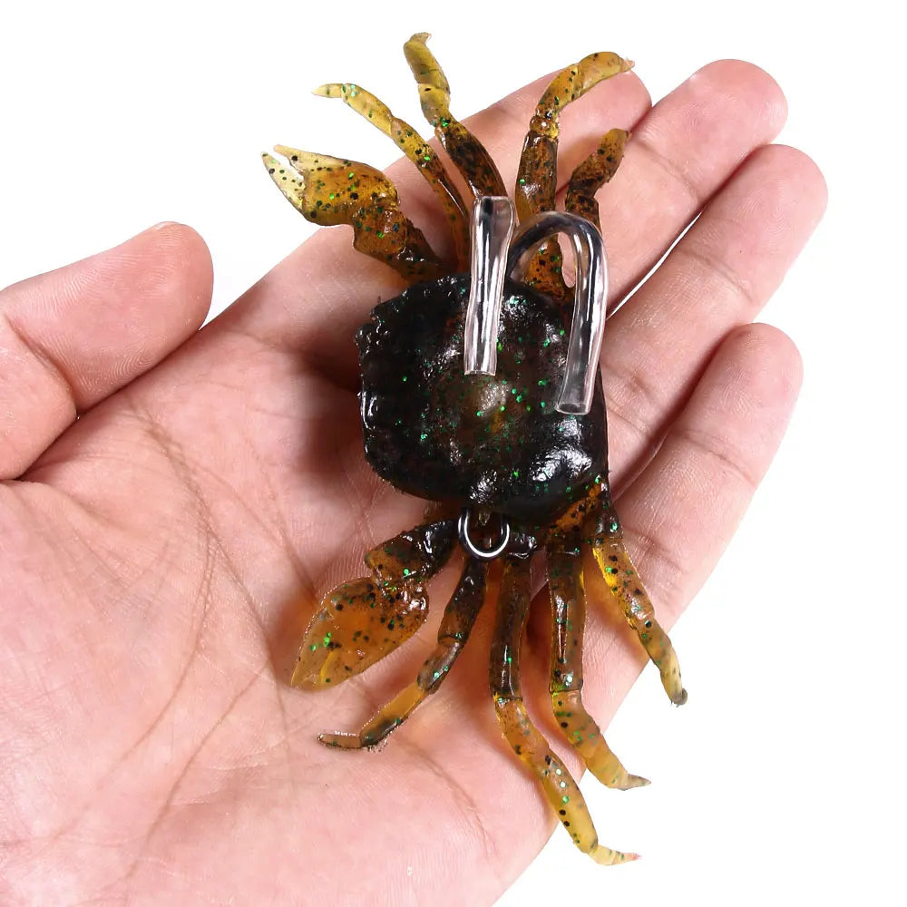 10cm 30g Soft Crab Bait Fishing Lure Artificial Soft Bait for Saltwater Trout Jig Fishing HENGJIA Fishing Lure Factory