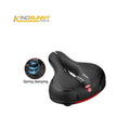 Ultra-Soft Padded Bicycle Saddle Dual Spring Shock Absorption for Men Women's Long Rides Daily Commutes Featuring Massage