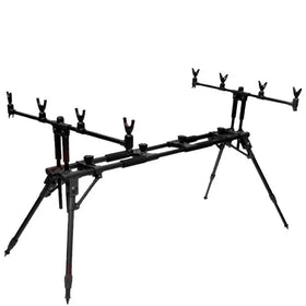 Adjustable Retractable Durable Metal Carp Pole Pod Stand Fishing Tackle Outdoor River Stream Fishing Rod Stand Holder