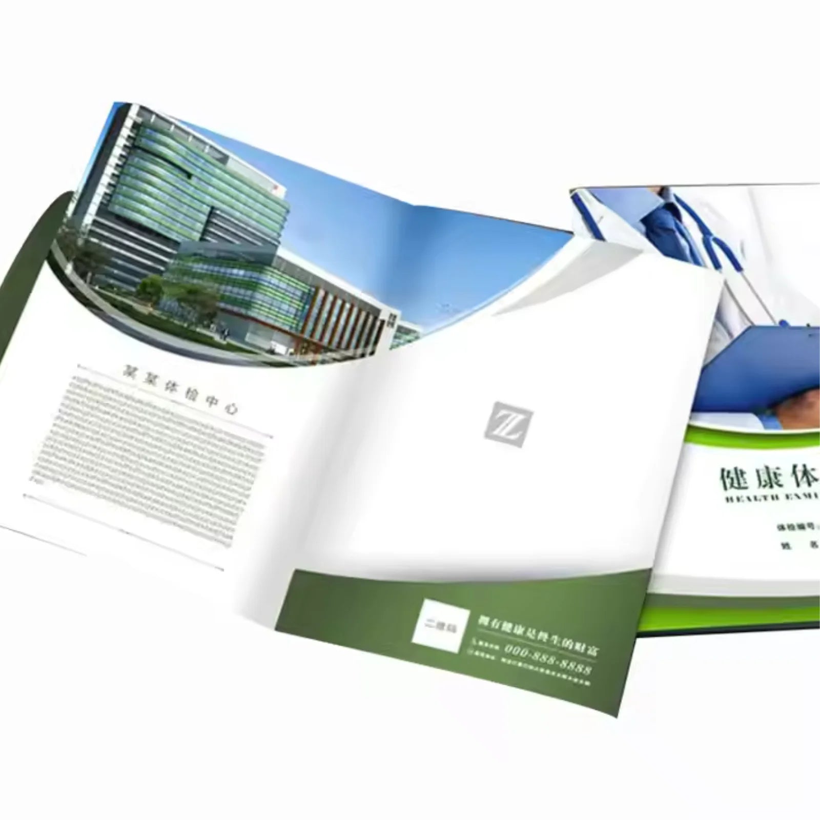 Custom Logo Business Presentation Folder | A4/A5 Letter Size Two-Pocket Colorful PP Document Holder