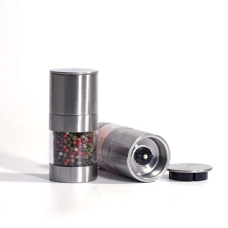 Adjustable Stainless Steel Ceramic Core Manual Salt Pepper Mill Grinders