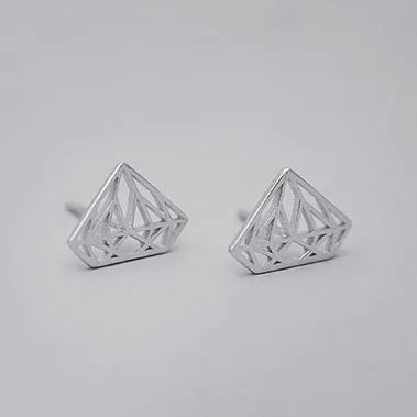 S925 Sterling Silver Earrings Personality Sterling Silver Earrings Wholesale Korean Fashion Earrings Jewelry