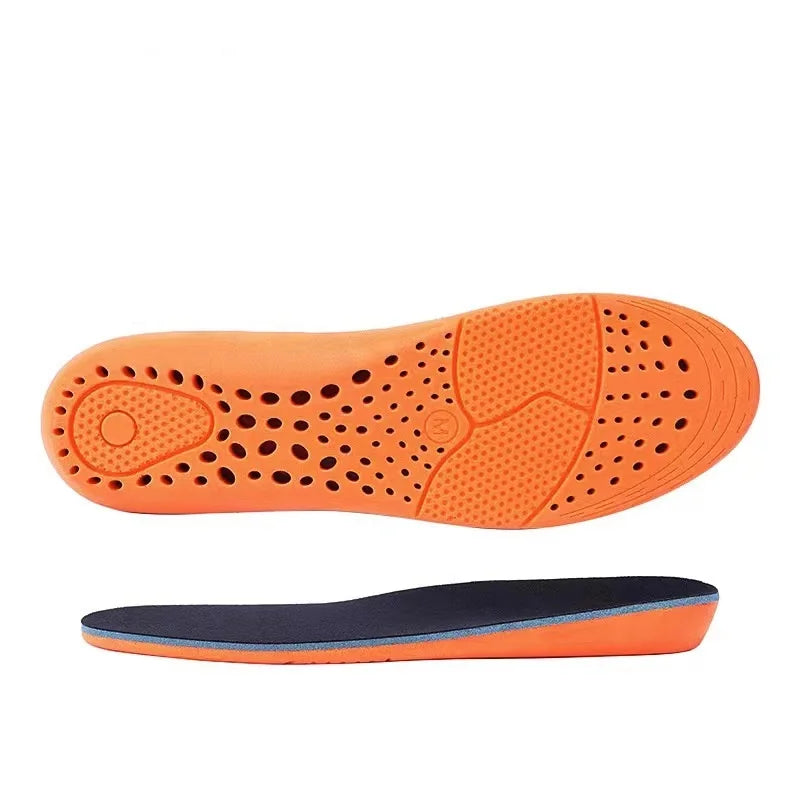 Unisex PU Foam Sports Shoes Insoles Breathable Anti Sweat Insoles for Running Sport Sneakers Shoes