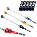 IRONDONKEY Bicycle Parts Hup Mountain Bike Quick Release Rod Titanium Alloy Extended Axle Road Wheel Set Hub Fixed Rod
