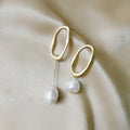 Natural Freshwater 925 Sterling Silver Earring 2021 Wedding Teardrop Earring Jewelry for Women