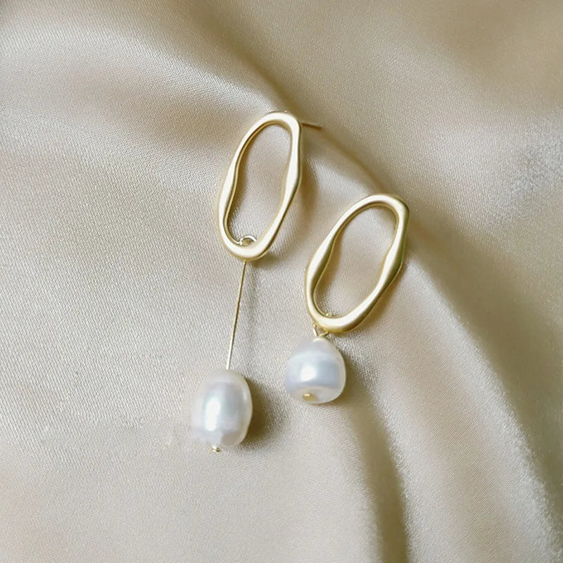 Natural Freshwater 925 Sterling Silver Earring 2021 Wedding Teardrop Earring Jewelry for Women