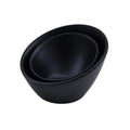 Restaurant Melamine Tableware Black Melamine Ramen Hot Pot Serving Bowls