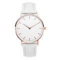 Women's Fashion Business Quartz Watch with Luminous Dial 38mm Dial Leather Strap Sport Style