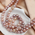 Wholesale Edison 9 mm Mixed Freshwater Pearl Necklace Loose Beads Natural Color Accessory Pearls