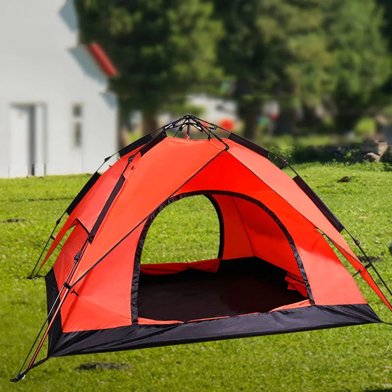 Outdoor Full Automatic Speed Open Camping Tent Waterproof Beach Shade Custom Tent