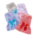 Teddy Pomeranian Striped butterfly Summer Bow Tie Pet Skirt Dog Clothes Animal Pet Apparel Cat Skirt