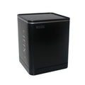 Wholesale Custom Square Tin Container Black Food Grade for Coffee Tin Square Box Tinplate Metal