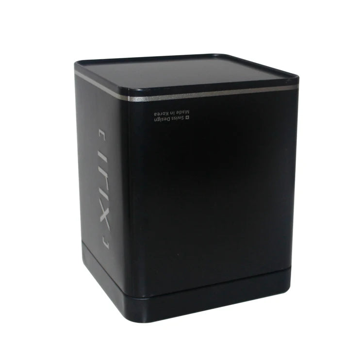 Wholesale Custom Square Tin Container Black Food Grade for Coffee Tin Square Box Tinplate Metal