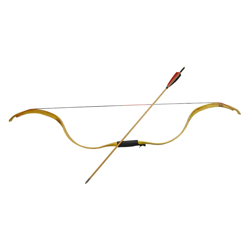 20 Lbs Recurve Traditional Bow Nano Resin Material for Outside Sport Shooting and Hunting