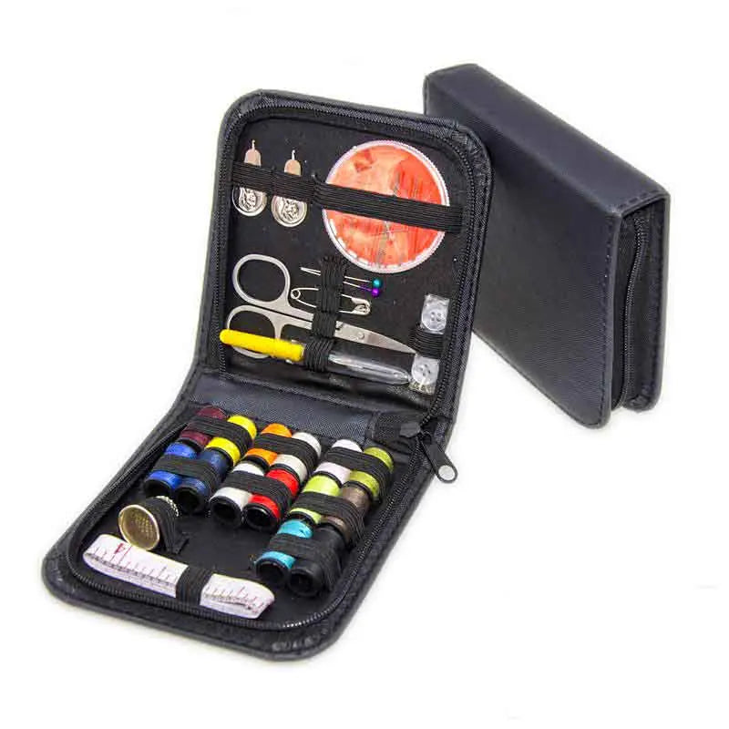 Mini Portable Sewing Box Supplies Accessories Tools Kit Cotton Thread Bobbin Case Beginner Embroidery Kits for Home