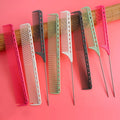 Barber's Pro Haircut Comb Hair Salon Hair Brush Teeth Dense Teeth Hairstylists Hairdressing Tools Steel Needle Pointed Tail Comb