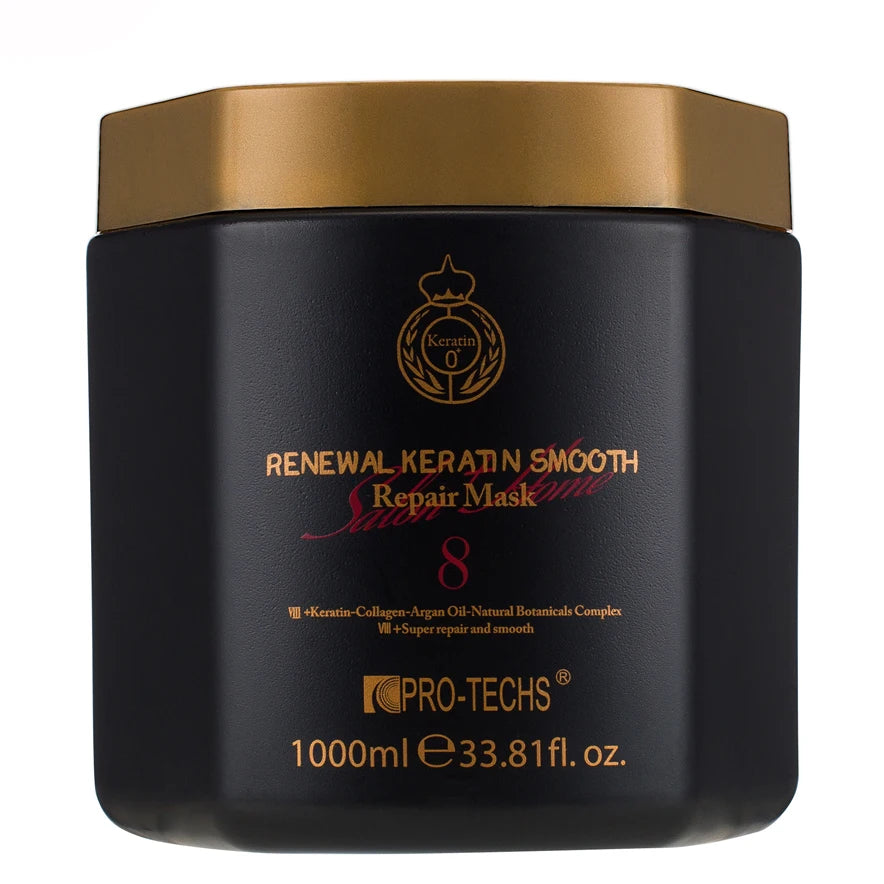 Private Label Keratin Treatment Super Repair and Smooth Coolagen Argan Oil Natural Botanicals Complex Hair Treatment