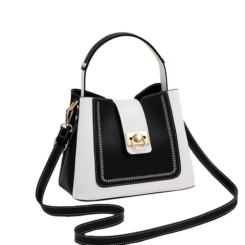 2022 New Fashion Leather Practical Commuting Women Bags Lady Shoulder Bag Girls Cross-body Bag Large Capacity Handbags Custom