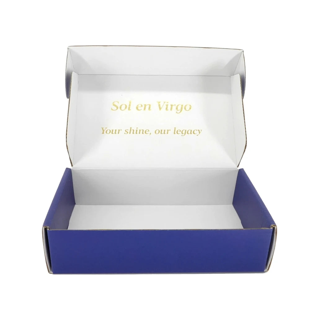 High End Printed Corrugated Gift Box Grey Color Mailing Box Custom Packaging Boxes for Sunglasses