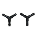 1/4 Inch Barbed Quick Connector Y Type 4/7mm 3 Way Hose Connector Garden Water Hose Splitter