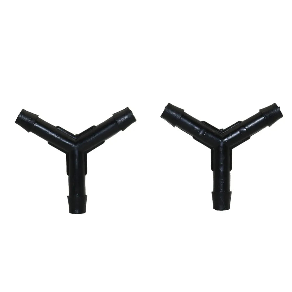 1/4 Inch Barbed Quick Connector Y Type 4/7mm 3 Way Hose Connector Garden Water Hose Splitter