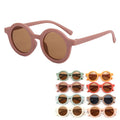 Sunway Eyewear Cheap Promotion Children Sun Glasses Colorful Cute Custom Boys Girls Toddler Round Kids Sunglasses 2025