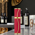 Custom 5ml Aluminum Pump Sprayer Self-Pump Mini Perfume Bottle Travel-friendly Outdoor Refill Capacity Screw Diffuser Packaging