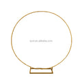 Hot Sale Wedding Flower Arch Metal Round Arch Backdrop Wedding Event Stage Decoration