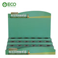 Custom Logo Eco-Friendly Foldable Modern Cardboard Nail Polish & Cosmetic Essential Oil Display Stand with Counter Option