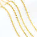 Wholesale Diy Jewelry Chain Roll High Quality Cuba Gold Plated Brass Chains for Necklace Bracelet Making