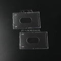 BSCI Business Card Horizontal Card Holder Transparent Hard Plastic Material PP Product