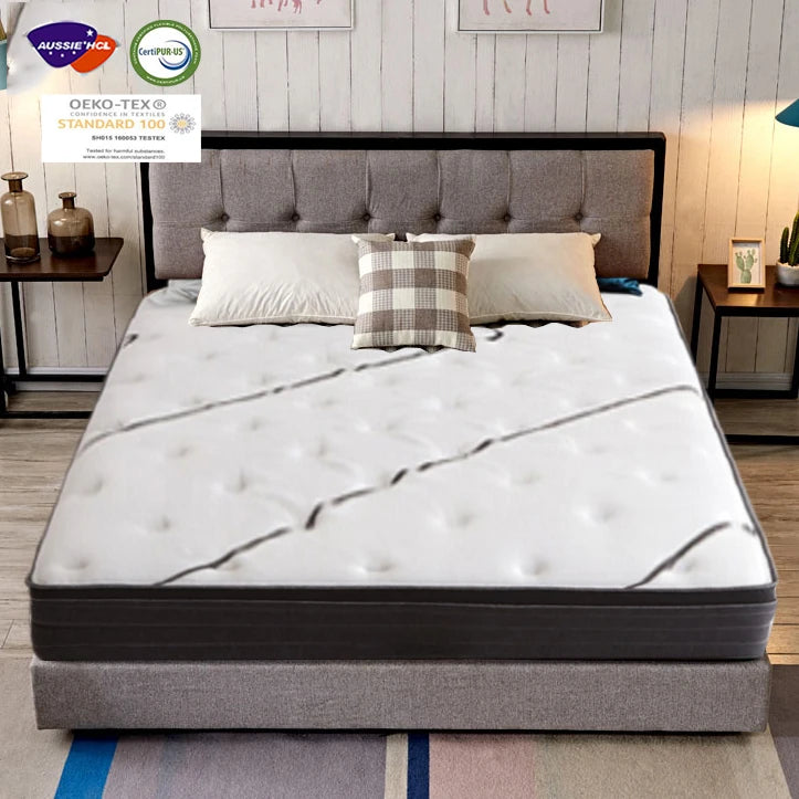 Wholesale Modern Comfortable Latex Colchao Mattress Order Online Single Queen king Size Gel Pocket Spring Memory Foam Mattress