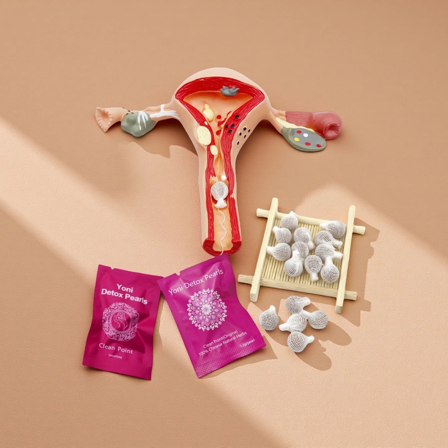 Private Label Perle Yoni Detox Pearls Bulk Wholesale Vaginal Clean Point Pearls