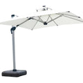 High Quality Folding Roma Umbrella Automatic Outdoor Modern Sun Waterproof Patio Outdoor  Custom Led Umbrella with logo Printing