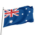 Promotional Product Factory Wholesale 75D Double-sided Australia Flag Outdoor Decorative Custom Australia Flag