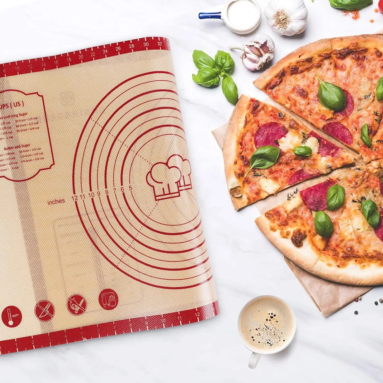 Professional Eco-friendly Reusable Premium Quality Food Safety Non-Stick Silicone Baking Mat