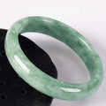 Wholesale Natural Jade Stone  Bangle Jewelry High Quality Light Green Jade  for Women Gifts