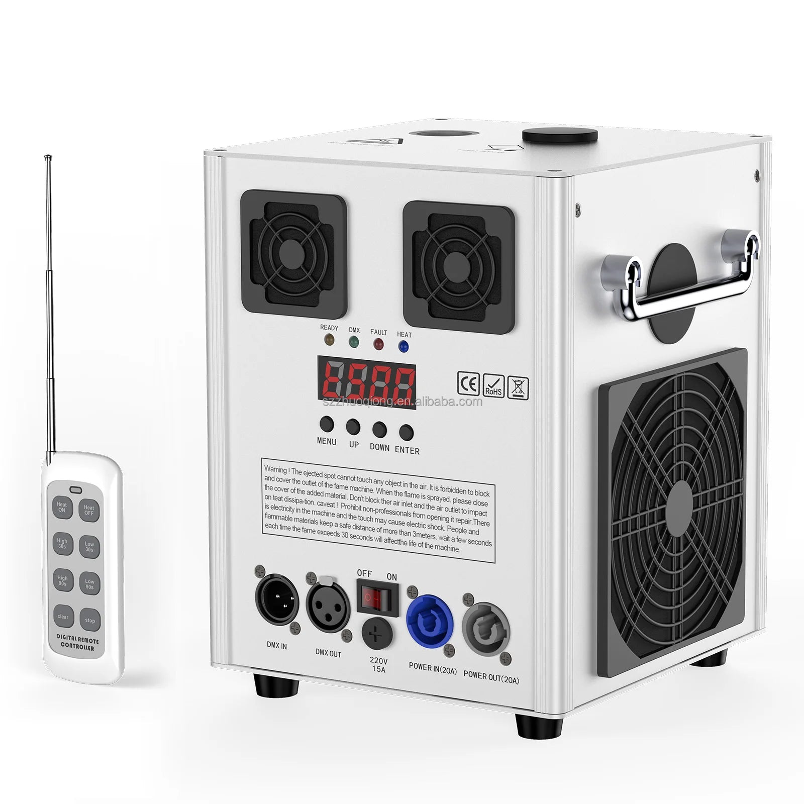 U`King 600W Fireworks Fountain Machine for Wedding Concert Stage Equipment Cold Spark Machine