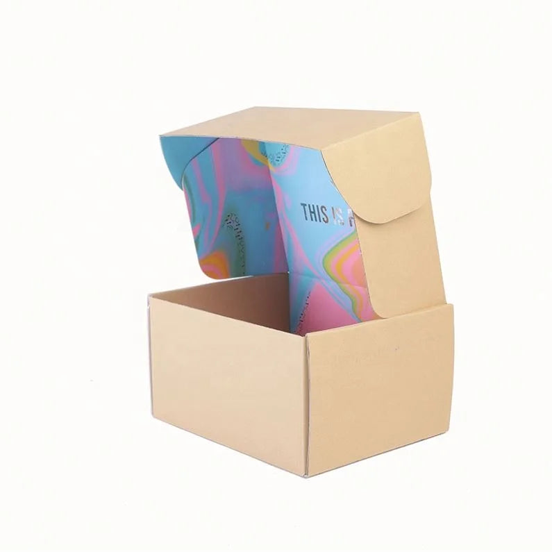Customized Logo Green Shipping Boxes for Dog Toy Foldable Corrugated Paper Mailer Boxes