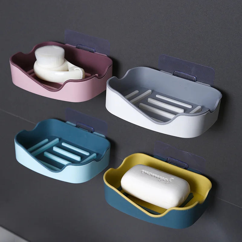 Bathroom Waterproof Soap Case with Cover Portable Travel Soaps Protect Container Soaps Box Bathroom Accessories